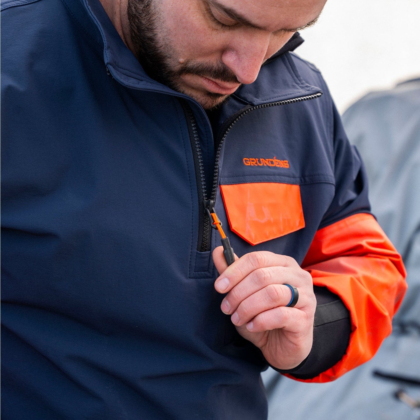 FishPicking Hybrid 1/2 Zip Commercial Grade Shirt